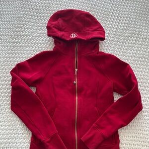 lululemon athletica Red Women's Scuba Jacket